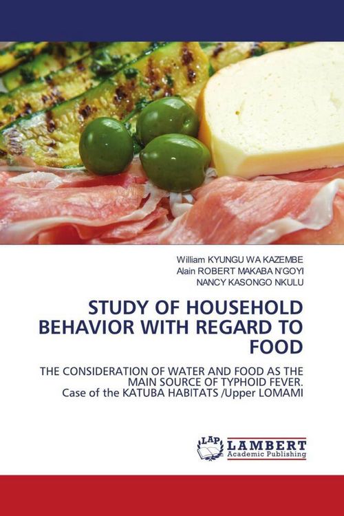 Produktbild: Study Of Household Behavior with Regard To Food