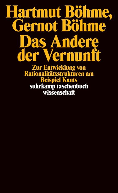 Produktbild: Das Andere der Vernunft