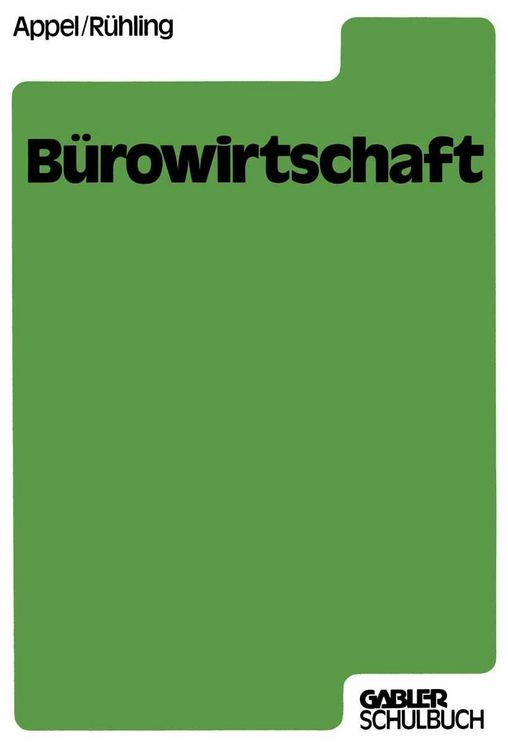 Produktbild: B&uuml;rowirtschaft