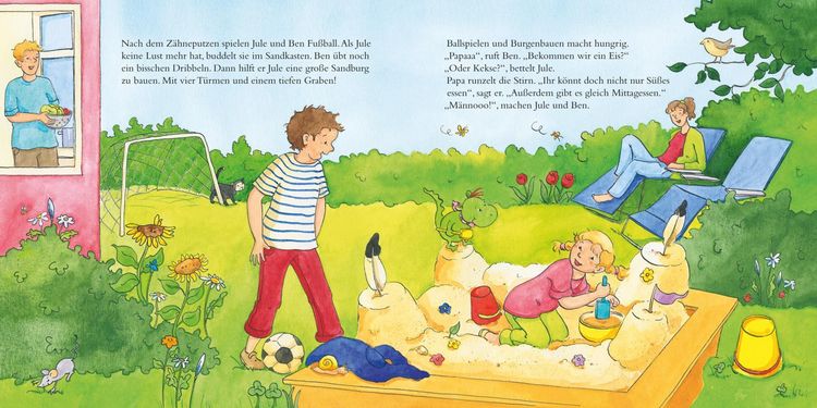 Produktbild: LESEMAUS 138: Jule putzt sich die Z&auml;hne &ndash; und Mama hilft mit