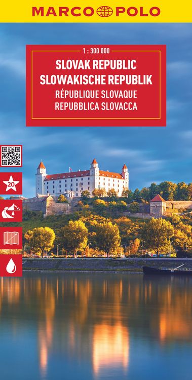 Produktbild: MARCO POLO Reisekarte Slowakische Republik 1:300.000