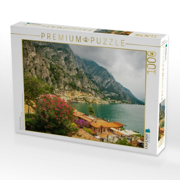 Produktbild: CALVENDO Puzzle Blick auf den Gardasee | 1000 Teile Lege-Gr&ouml;&szlig;e 64x48cm Foto-Puzzle f&uuml;r gl&uuml;ckliche Stunden