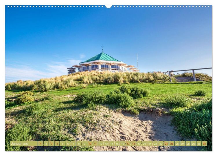 Produktbild: NORDERNEY - Meine Liebe zur Nordseeinsel (Wandkalender 2026 DIN A2 quer), CALVENDO Monatskalender