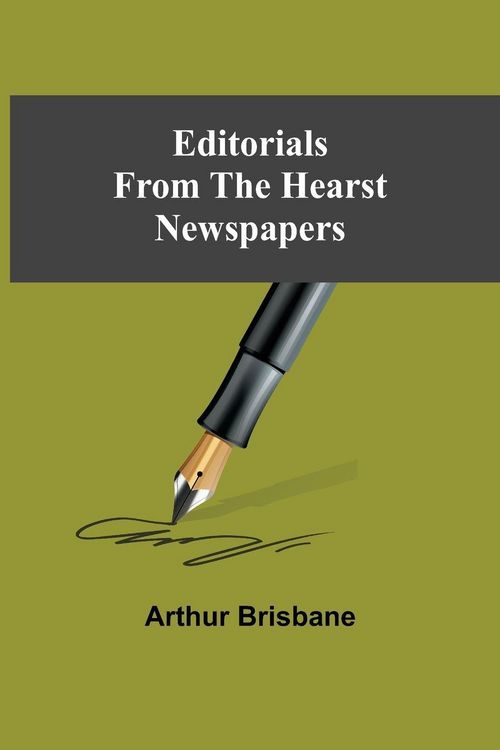 Produktbild: Editorials From The Hearst Newspapers