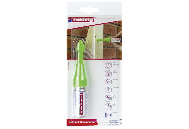 Produktbild: EDDING&reg; Bohrloch Spraymarker 8870 by MARXMAN, neongr&uuml;n