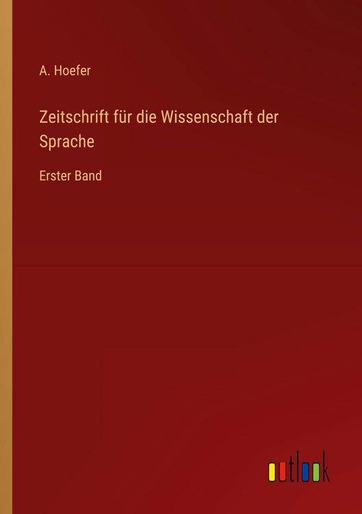 Produktbild: Zeitschrift f&uuml;r die Wissenschaft der Sprache