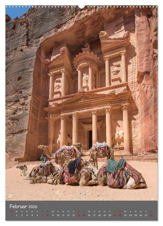 Produktbild: Sch&ouml;nheit Petra (hochwertiger Premium Wandkalender 2026 DIN A2 hoch), Kunstdruck in Hochglanz