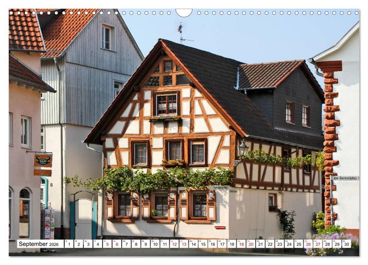 Produktbild: Gro&szlig; Umstadt vom Frankfurter Taxifahrer (Wandkalender 2026 DIN A3 quer), CALVENDO Monatskalender