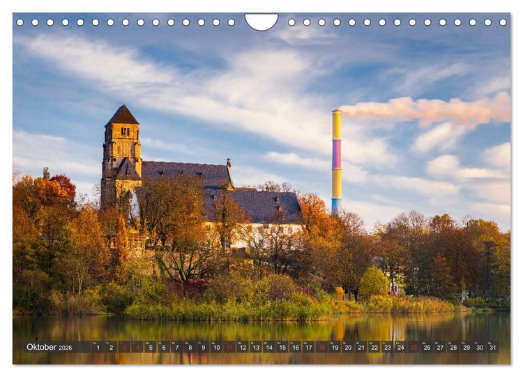Produktbild: Chemnitz - Stadt und Natur (Wandkalender 2026 DIN A4 quer), CALVENDO Monatskalender