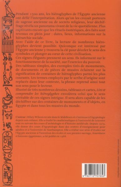 Produktbild: Lire et comprendre les hi&eacute;roglyphes: la m&eacute;thode