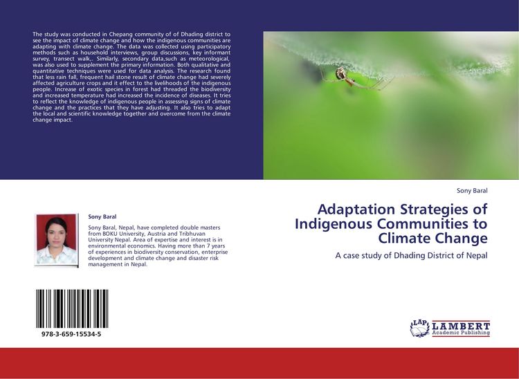 Produktbild: Adaptation Strategies of Indigenous Communities to Climate Change