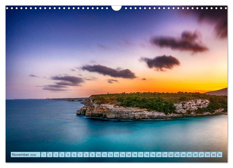 Produktbild: Mallorcas Ostk&uuml;sten-Momente (Wandkalender 2026 DIN A3 quer), CALVENDO Monatskalender
