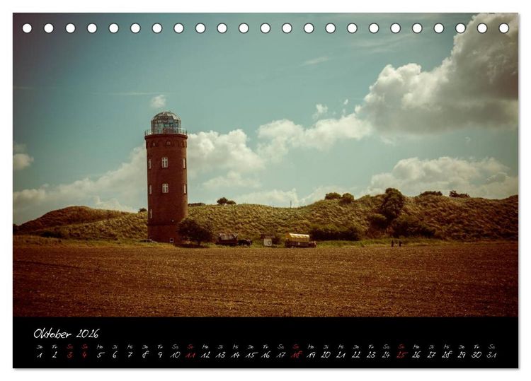 Produktbild: Sassnitz und R&uuml;gen (Tischkalender 2026 DIN A5 quer), CALVENDO Monatskalender