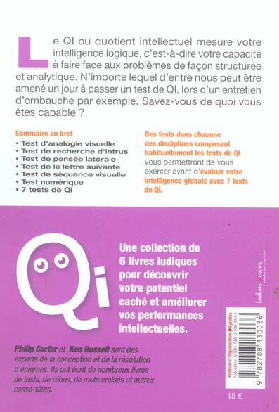 Produktbild: Tests de QI