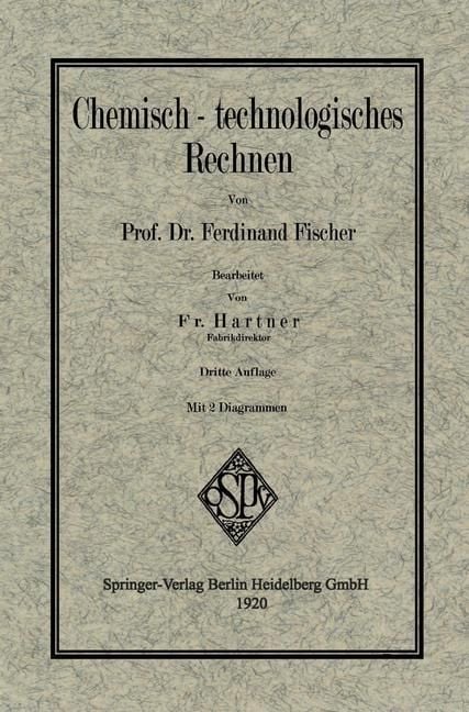 Produktbild: Chemisch-technologisches Rechnen