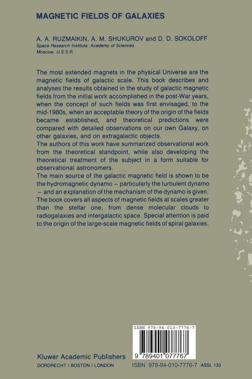 Produktbild: Magnetic Fields of Galaxies