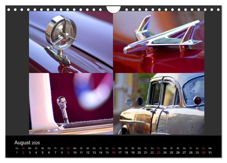 Produktbild: OLDTIMER 2026 (Wandkalender 2026 DIN A4 quer), CALVENDO Monatskalender