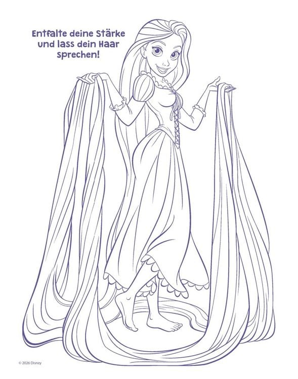 Produktbild: Disney Prinzessin: Mein Magnet-Malbuch