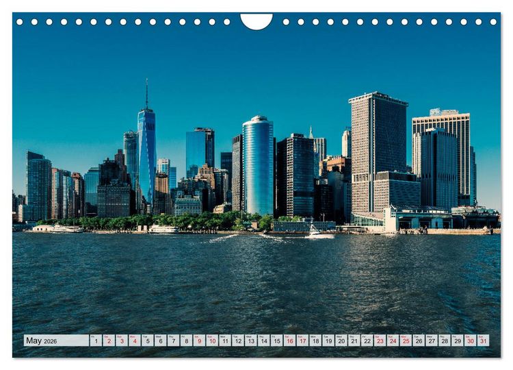 Produktbild: New York City Perspectives (Wall Calendar 2026 DIN A4 landscape), CALVENDO 12 Month Wall Calendar
