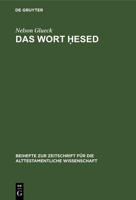 Produktbild: Das Wort &iquest;esed