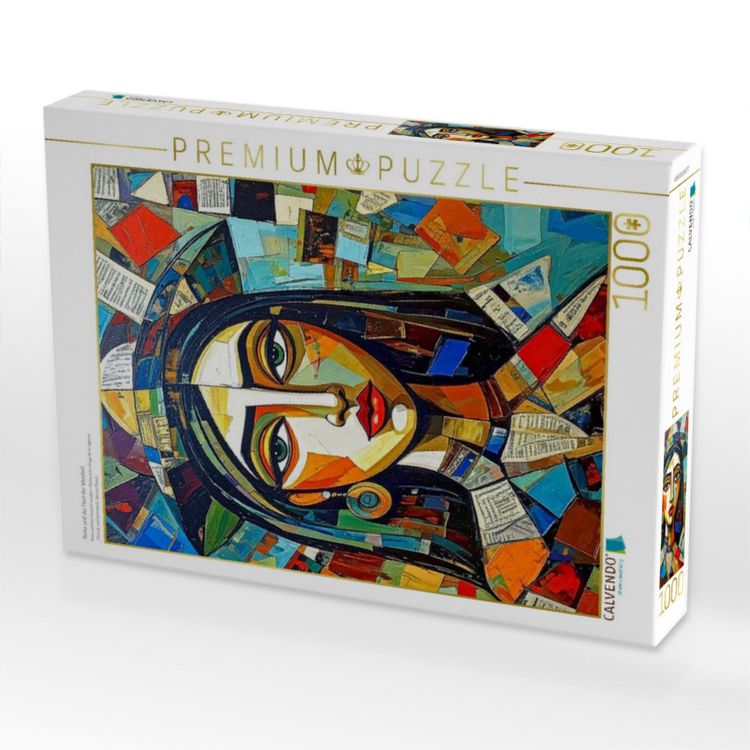 Produktbild: CALVENDO Puzzle Rivka und der Hort der Weisheit | 1000 Teile Lege-Gr&ouml;&szlig;e 64x48cm Foto-Puzzle f&uuml;r gl&uuml;ckliche Stunden