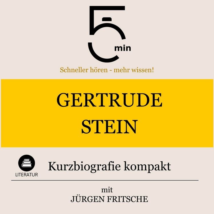 Produktbild: Gertrude Stein: Kurzbiografie kompakt