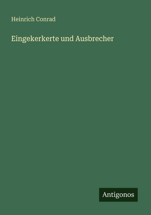 Produktbild: Eingekerkerte und Ausbrecher