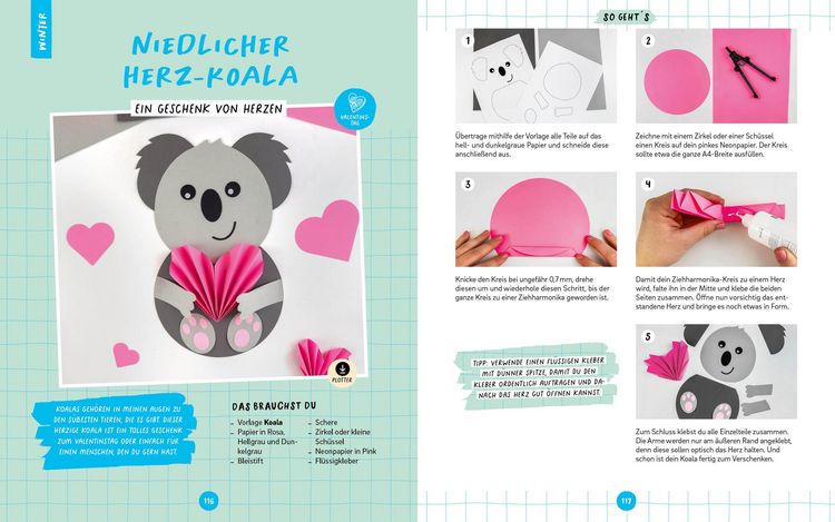 Produktbild: Mein NEON-Bastelbuch &ndash; von Bastel- und DIY-Bloggerin Mavalina