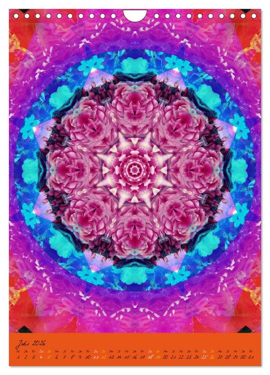Produktbild: Mandala Energien (Wandkalender 2026 DIN A4 hoch), CALVENDO Monatskalender