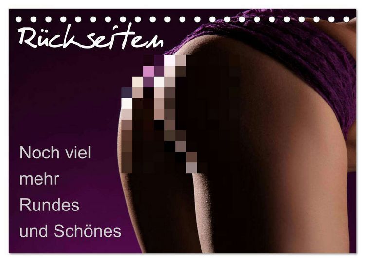 Produktbild: R&uuml;ckseiten - Noch viel mehr Rundes und Sch&ouml;nes (Tischkalender 2026 DIN A5 quer), CALVENDO Monatskalender