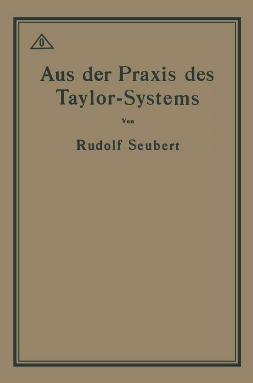 Produktbild: Aus der Praxis des Taylor-Systems