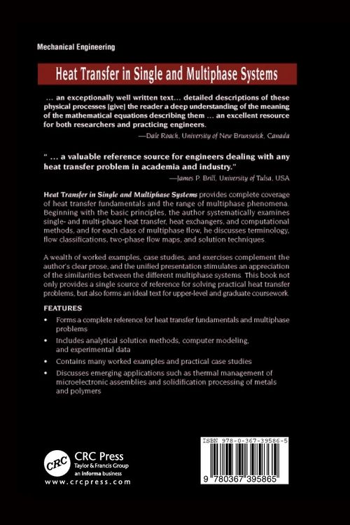Produktbild: Heat Transfer in Single and Multiphase Systems