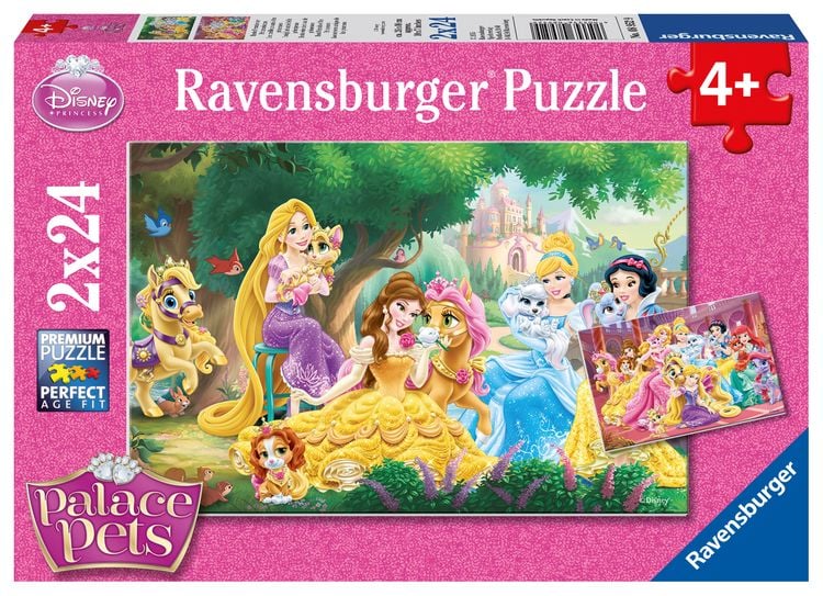 Bild vom Artikel Puzzle Ravensburger Beste Freunde der Prinzessinnen 2 X 24 Teile vom Autor 