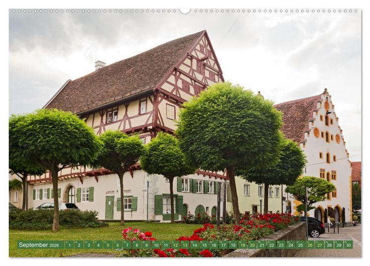 Produktbild: N&Ouml;RDLINGEN - Leben im Meteoritenkrater (hochwertiger Premium Wandkalender 2026 DIN A2 quer), Kunstdruck in Hochglanz