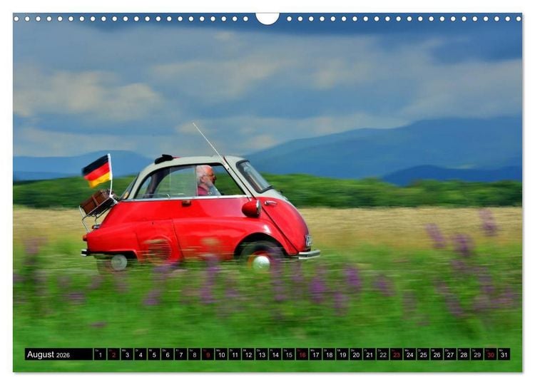 Produktbild: BMW Isetta - Die Knutschkugel (Wandkalender 2026 DIN A3 quer), CALVENDO Monatskalender