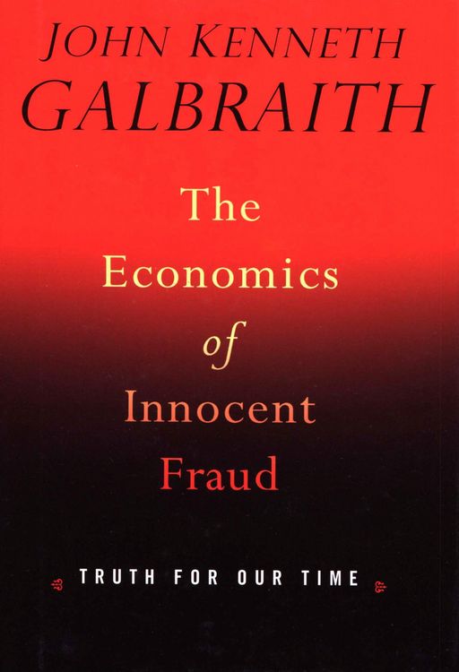 Produktbild: Economics of Innocent Fraud