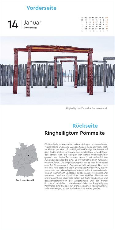 Produktbild: Deutschland - KUNTH 365-Tage-Abrei&szlig;kalender 2027