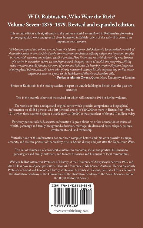 Produktbild: Who Were the Rich?