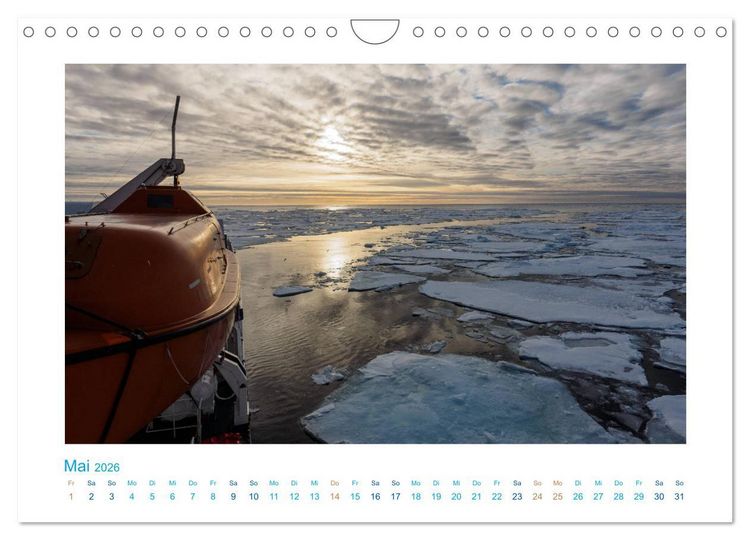 Produktbild: Spitzbergen - Landschaft - Eis - Tierwelt (Wandkalender 2026 DIN A4 quer), CALVENDO Monatskalender