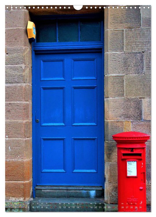 Produktbild: Edinburgh - Einblicke in Schottlands Metropole (Wandkalender 2026 DIN A3 hoch), CALVENDO Monatskalender