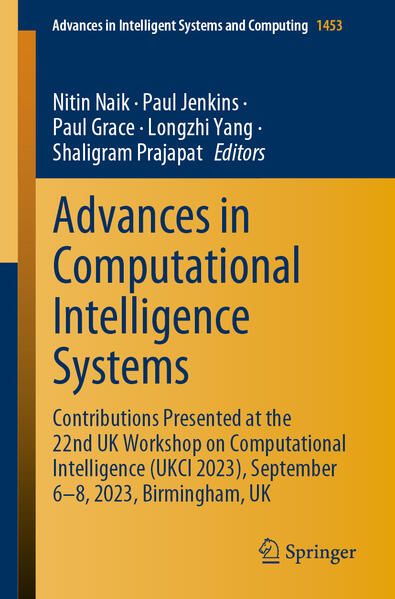 Produktbild: Advances in Computational Intelligence Systems