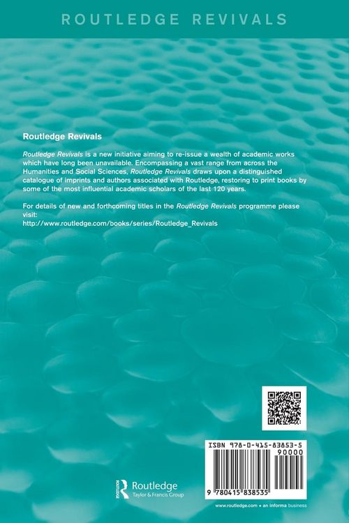Produktbild: The Value Dimension (Routledge Revivals)