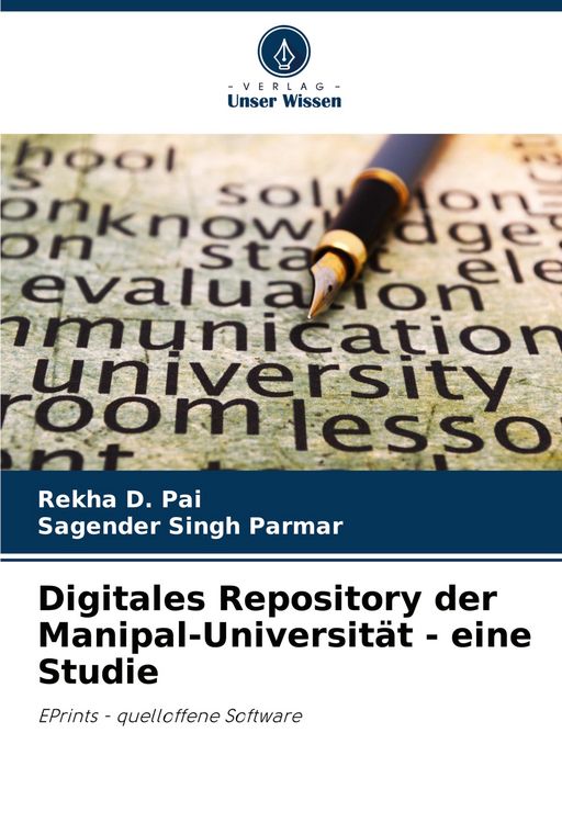 Produktbild: Digitales Repository der Manipal-Universit&auml;t - eine Studie