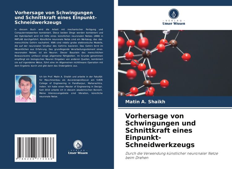 Produktbild: Vorhersage von Schwingungen und Schnittkraft eines Einpunkt-Schneidwerkzeugs