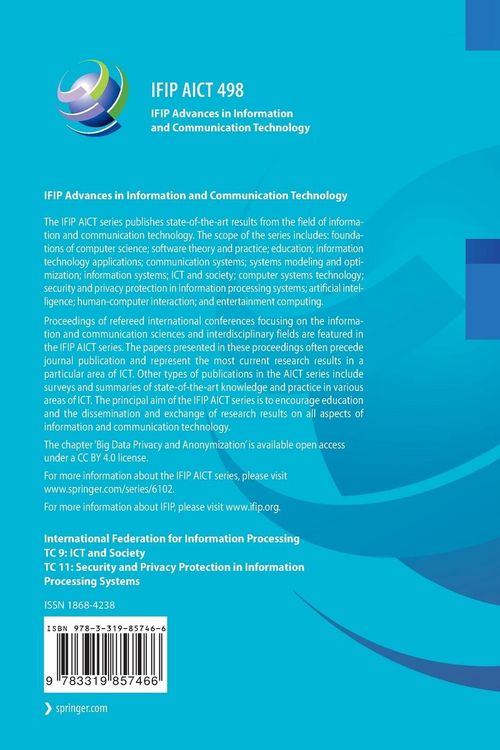 Produktbild: Privacy and Identity Management. Facing up to Next Steps