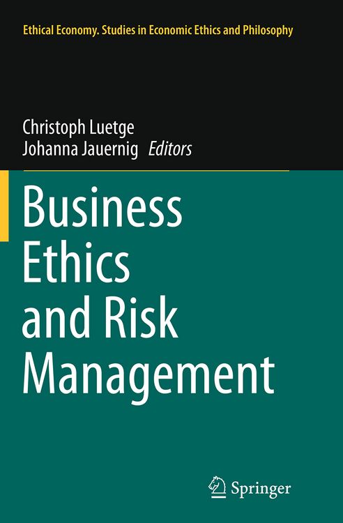 Produktbild: Business Ethics and Risk Management