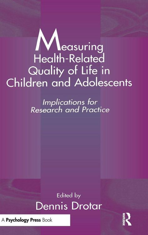 Produktbild: Measuring Health-Related Quality of Life in Children and Adolescents