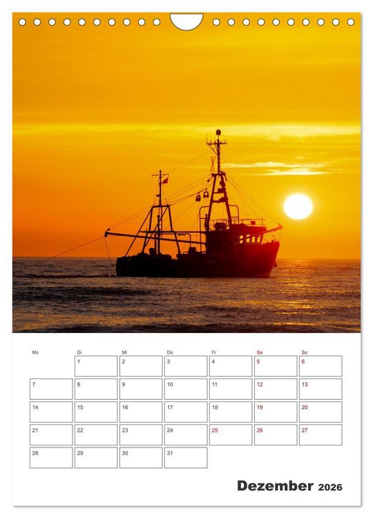 Produktbild: Sankt Peter-Ording Sonne, Strand und Meer (Wandkalender 2026 DIN A4 hoch), CALVENDO Monatskalender