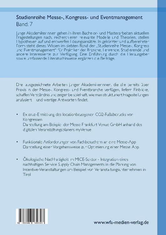 Produktbild: Services weiterdenken: App, CO2-Ermittlung und Supply Chain Management f&uuml;r Veranstaltungen