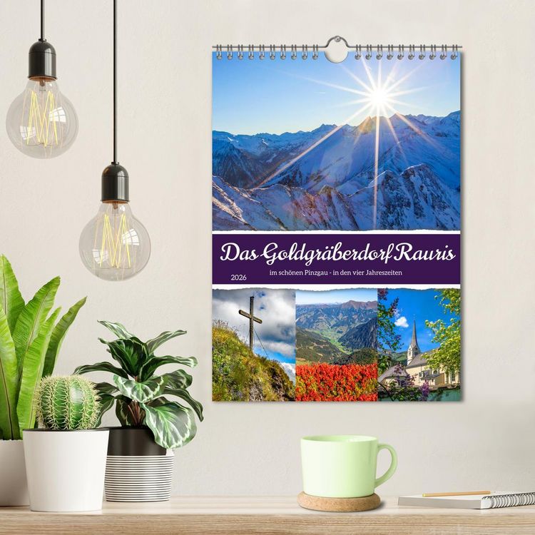 Produktbild: Das Goldgr&auml;berdorf Rauris (Wandkalender 2026 DIN A4 hoch), CALVENDO Monatskalender